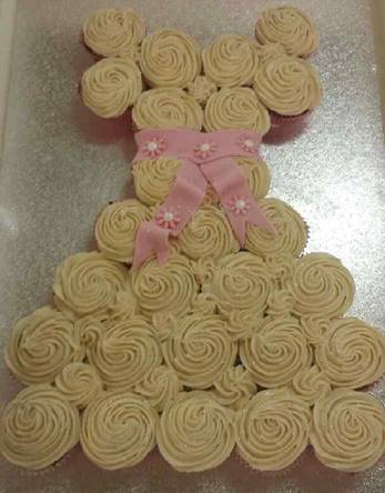 Wedding Cake Cupcake Dress - Dinkins Bakery